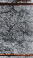 Grey Marble Texture with Copper Frame: A detailed close-up shot reveals the intricate veining and texture of grey marble, framed by a rustic copper border.