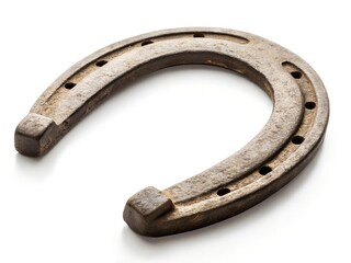Isolated Metal Horseshoe