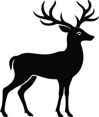 Deer Vector Art, Deer Icon Clipart