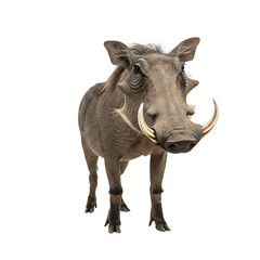 Fototapeta premium Powerful Warthog: Majestic African Wildlife