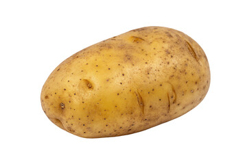 Isolated russet potato vegetable food ingredient cooking recipe healthy eating starch carbohydrate diet 100