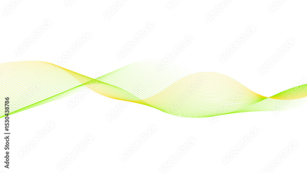 Canvas Prints colorful abstract background with vibrant waves on a white background