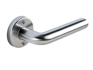 Sleek Silver Steel Handle for Modern Doors