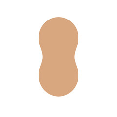 Abstract illustration of a smooth, rounded figure with a soft gradient color scheme