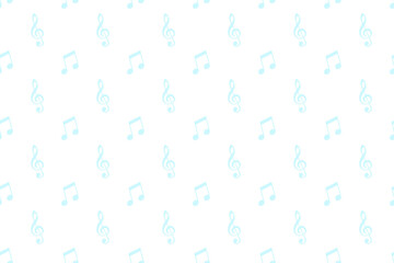 音符パターン青