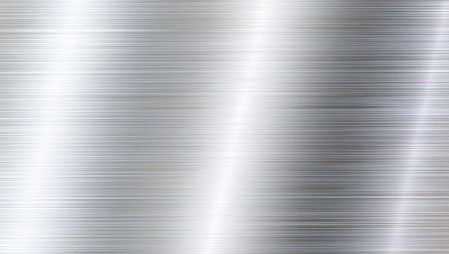 Textura de lamina de metal plateado. 