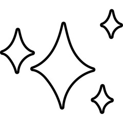Fototapeta premium Stars Doodle