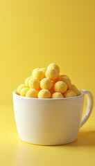 bowl of corn flakes with milk