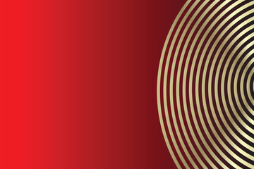 Fototapeta premium Red gradient minimal lines covers design. geometric background. vector illustration. Vector Illustration
