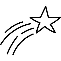 Shooting Star Doodle