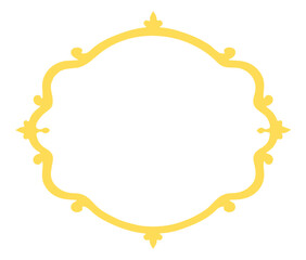 vector illustration of a decorative frame