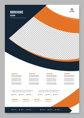 Corporate identity template with business card