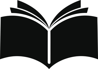 open book vector illustration