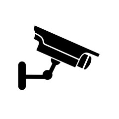 cctv icon. surveillance camera icon with trendy design