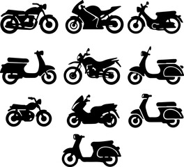 Obraz premium Set of motobike.eps