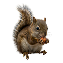 Fototapeta premium Eastern Gray Squirrel: Nut-Eating Rodent Photography