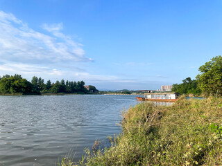 Obraz premium landscape with blue sky