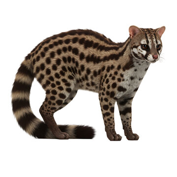 Asian Linsang: Wild Cat Photo, Linsang Pictures, Wildlife Photography