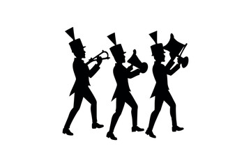 marching band vector 4th July 