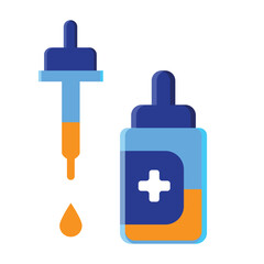 Medical serum droplet for medicine purpose