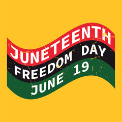 
Juneteenth Freedom Day - June 19th Celebration