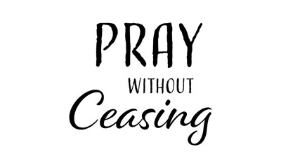 Christian faith, Typography for print or use as poster, card, flyer or T Shirt