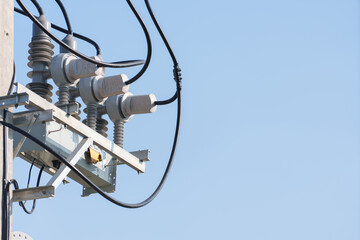 Electrical power supply equipment and high-voltage transformers in remote rural areas