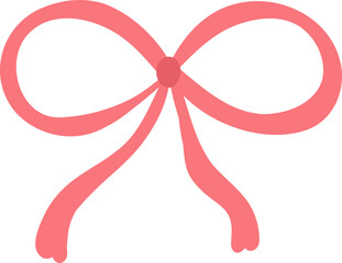 red ribbon bow