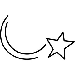 Shooting Star Doodle