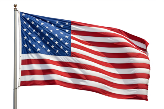 American Flag Waving Proudly A Symbol of Freedom and Patriotism