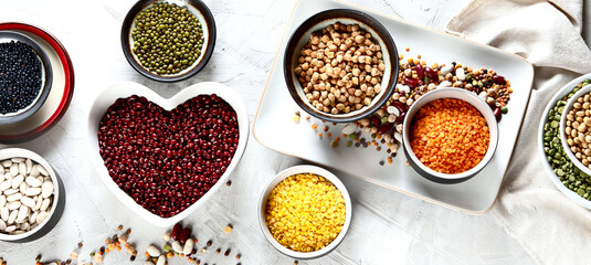 Assortment of legumes