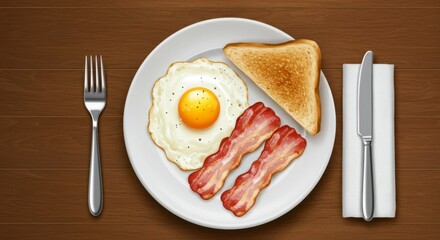 Plate of Breakfast