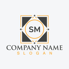 Abstract company logo design template