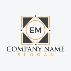 Abstract company logo design template