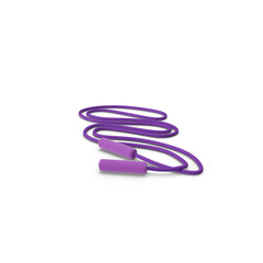 Jump rope fitness accessory isolated on transparent background