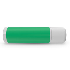 Lip balm tube isolated on transparent background