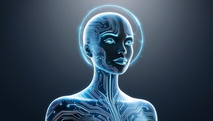 AI Hologram Digital Design