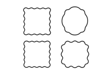 set of vintage labels