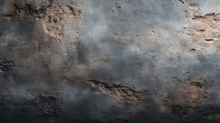 Distressed concrete surface