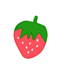 Illustration of a Strawberry 