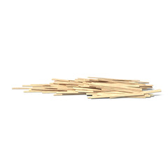 Pile of wooden sticks isolated on transparent background