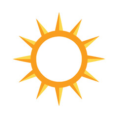 sun vector illustration