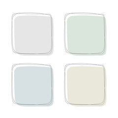 手書きのフレームセット