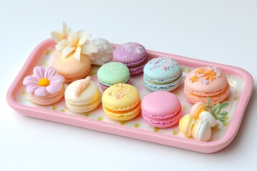 colorful cupcakes on a plate