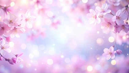 Cherry blossom blooming in spring nature photography soft focus background serene environment aesthetic viewpoint