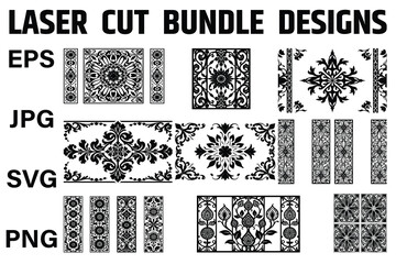 Laser Cut Mandala Bundle