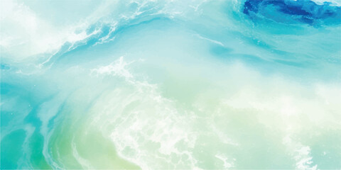 A peaceful abstract watercolor background in soft blue and green tones, resembling the calm ocean. Ideal for web design, stationery, and digital backdrops.
