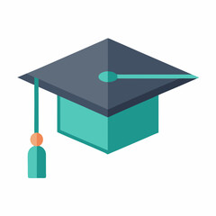 graduation cap and diploma