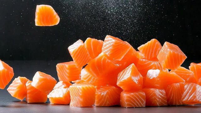 Delicious Salmon Cubes: A Culinary Delight
