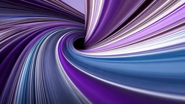 Abstract swirl of colorful lines and patterns.